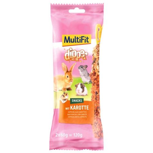 MultiFit Snack per Roditori DIppers Carote