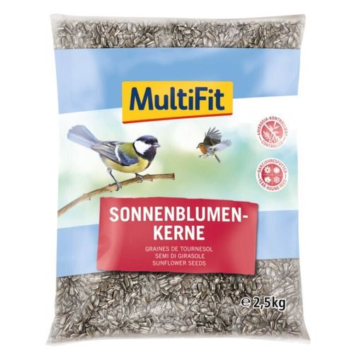 MultiFit Alimento per Uccelli Semi di Girasole