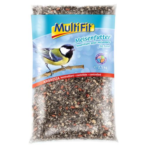 MultiFit Alimento Semi di Girasole per Cinciallegre