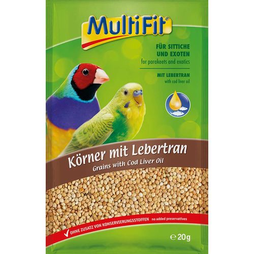 MultiFit Mix Snack per Uccelli con Fegato di Merluzzo