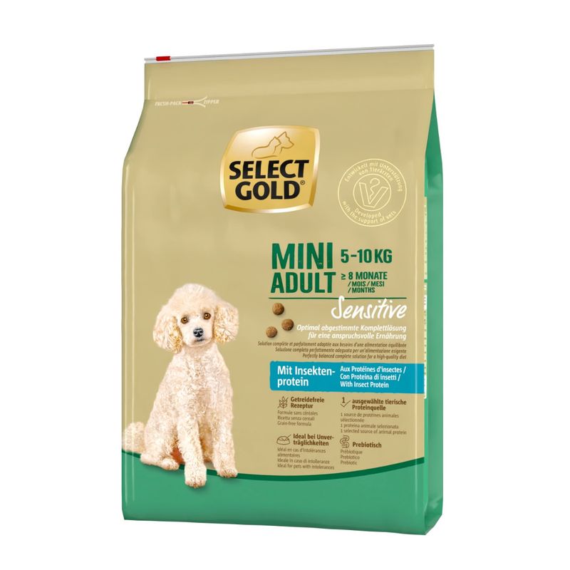 select-gold-extra-sensitive-mini-adult-4kg