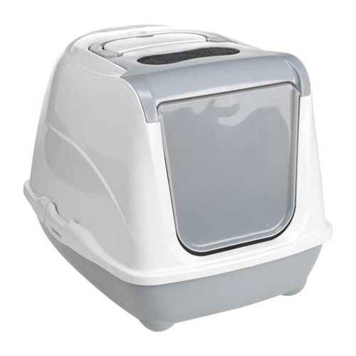 AniOne Gatto Toilette Chiusa Flip Cat Grigia