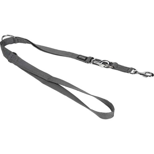AniOne Guinzaglio Comfort Riflettente Grigio 2M