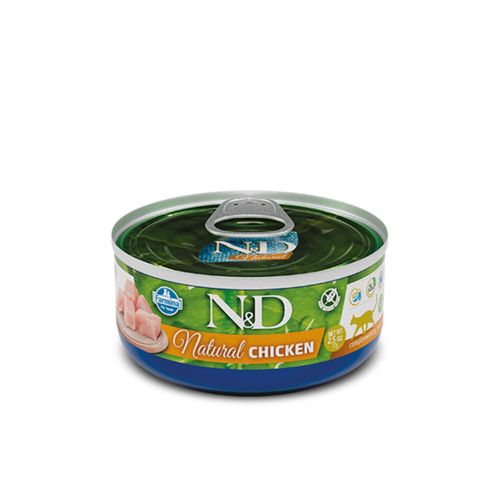 N&D Natural Cat Lattina Multipack 70G