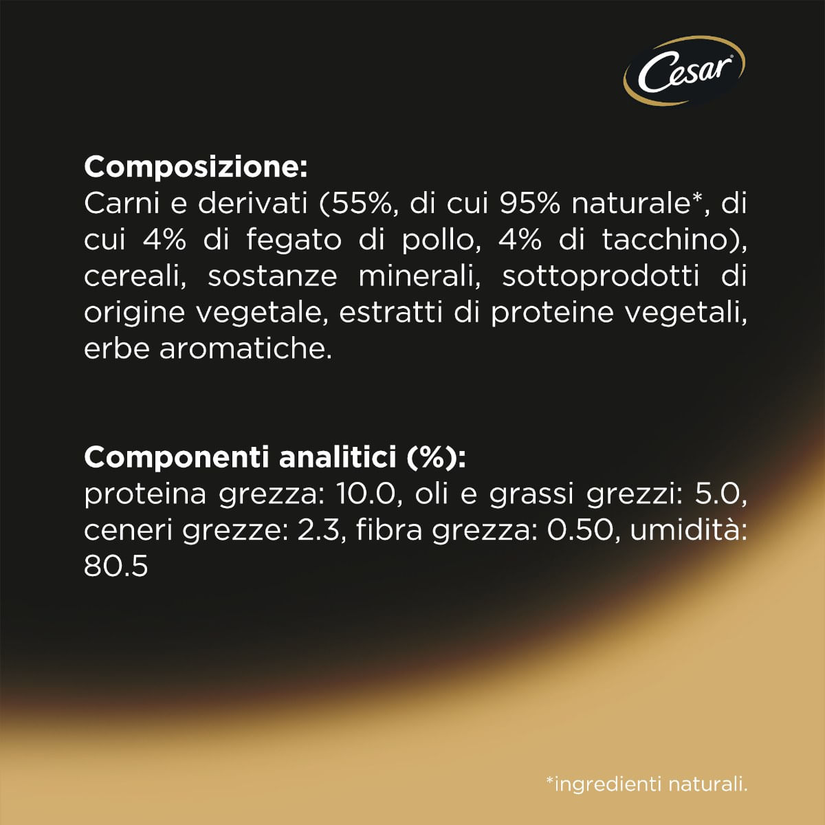 Cesar Ricette Classiche Cibo Per Cane - Pollo E Manzo, 150g X 14 Vaschette, Senza Zuccheri Aggiunti - Foto 11