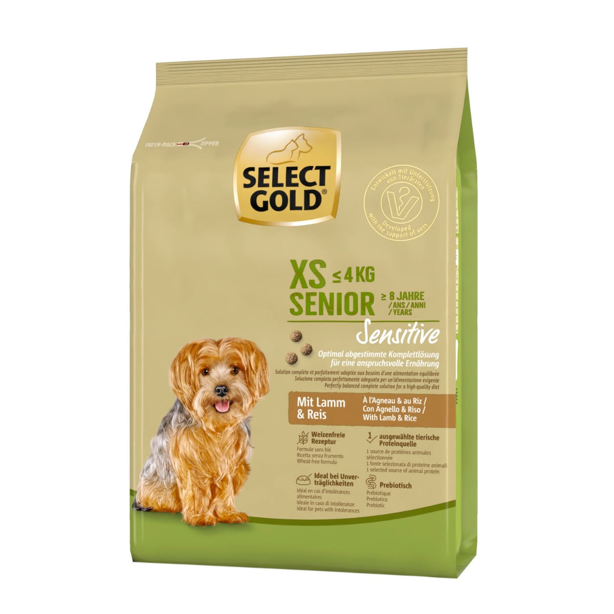 Select gold outlet sensitive dog food