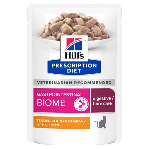 Hill's Prescription Diet Gastrointestinal Biome Alimento per Gatti con Pollo