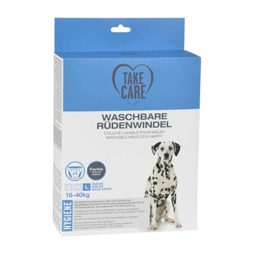 Take Care Pannolino Lavabile per Cani Maschi