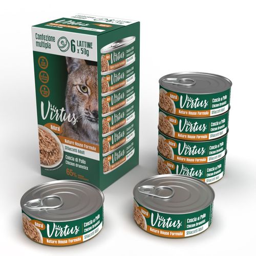 Virtus Cat Natural Multipack 6X50G