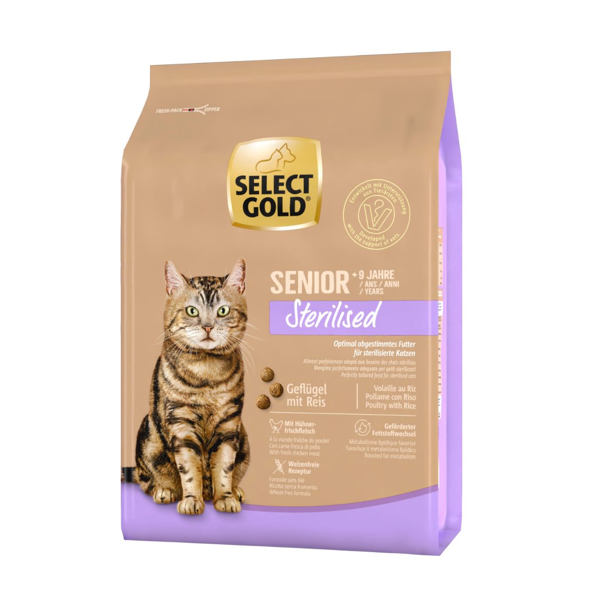 Select Gold Cat Senior Sterilised Pollo