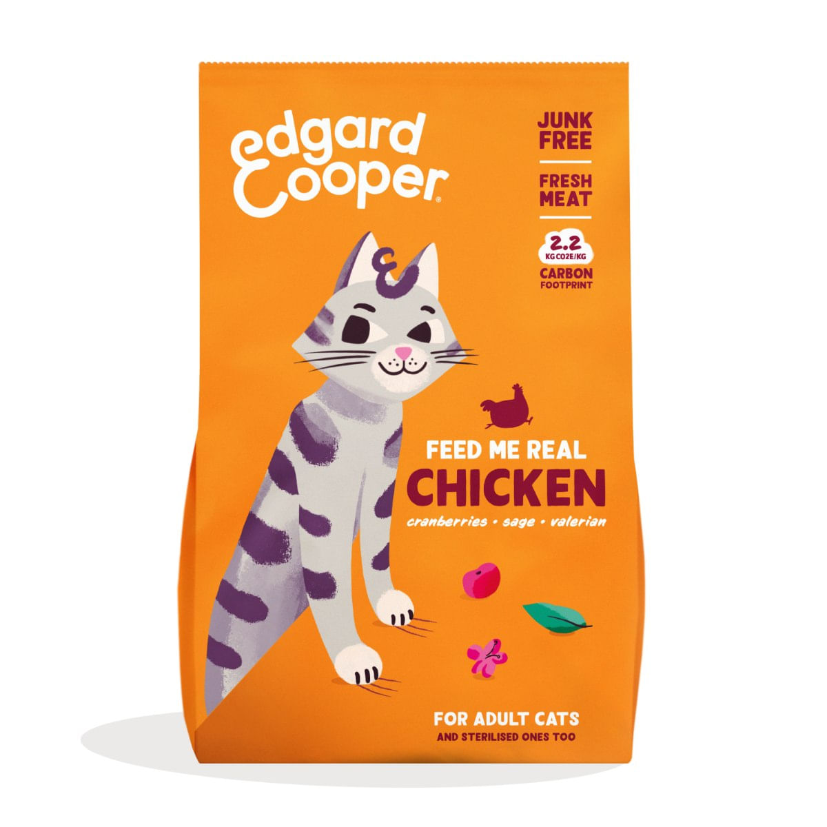 Edgard & Cooper Cat Dry Adult Pollo