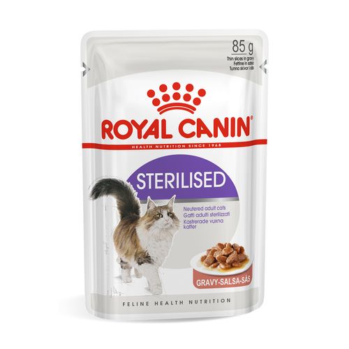 Royal Canin Cat Sterilised in Salsa Busta Multipack 48x85G