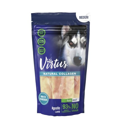 Virtus Snack Dog Collagene Barrette Agnello 90G