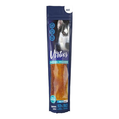 Virtus Snack Dog Collagene Roll XL Salmone Maxi 85G