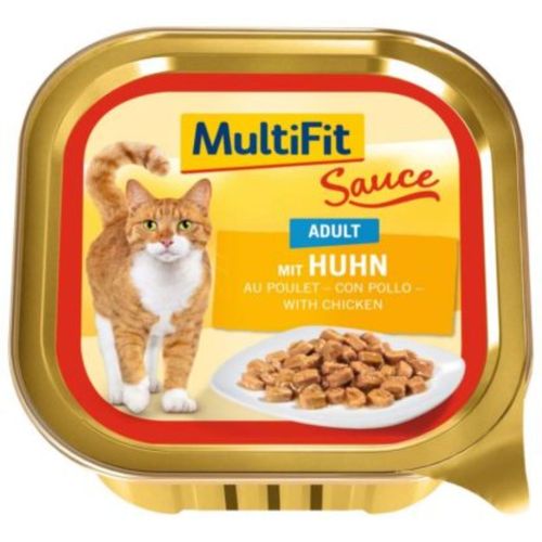 MultiFit Sauce Cat Vaschetta Multipack 16x100G