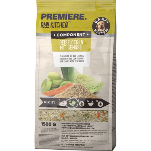 Premiere Dog Raw Kitchen Fiocchi di Riso con Verdure