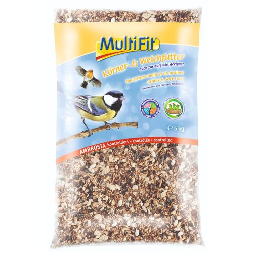 Multifit Alimento Uccelli Mix Semi e Fiocchi