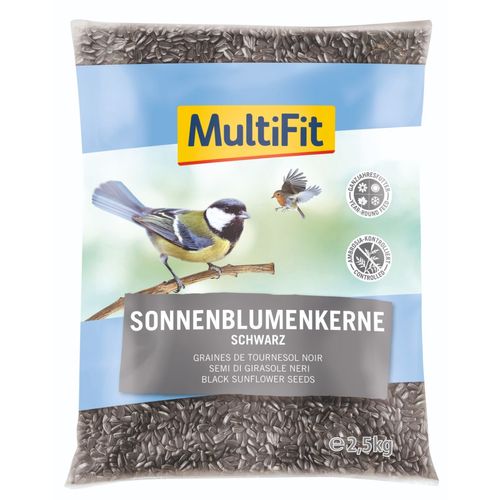 MultiFit Alimento Uccelli Semi Girasole Neri