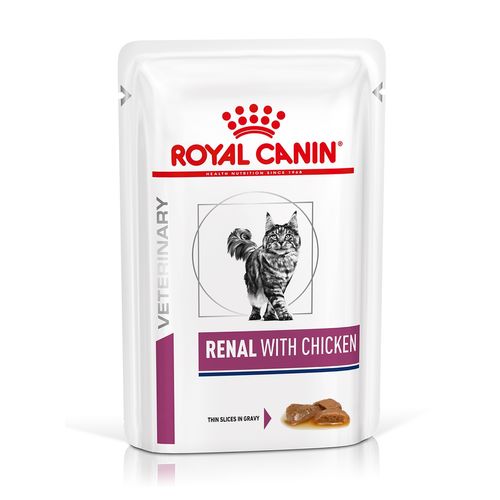 Royal Canin V-Diet Renal Multipack Pollo Gatto