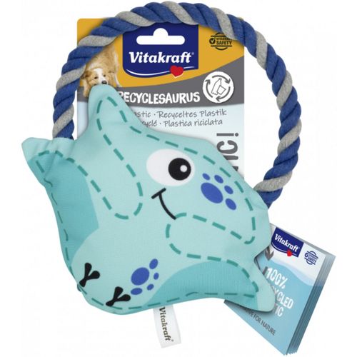 Vitakraft Gioco per Cane Recyclesaurus Pterosauro con Anello