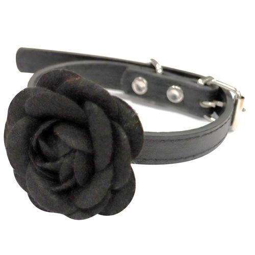 Collare Black Rose