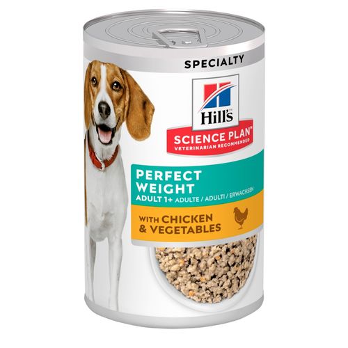 Hill's Science Plan Perfect Weight Dog Lattina 363G