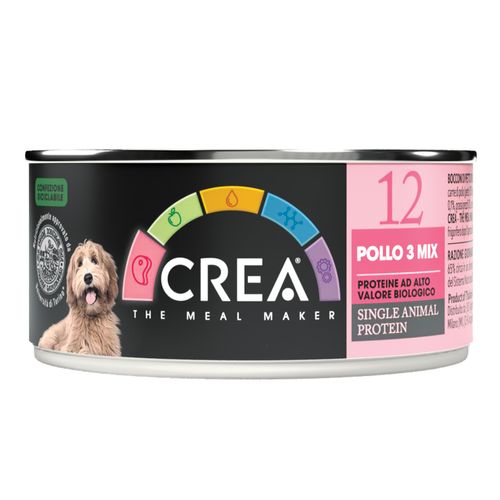 Crea Dog Lattina Pollo 3 Mix