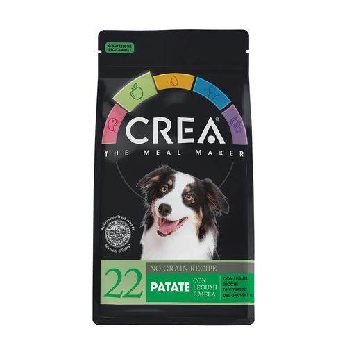 Crea Dog Mix Patate con Legumi e Mela