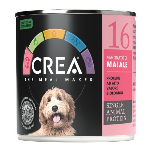 Crea Dog Lattina Macinato di Maiale