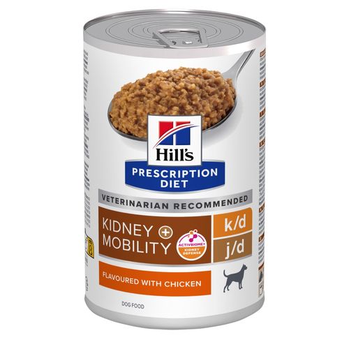 Hill's Prescription Diet k/d+Mobility patè per cani per la salute renale e delle articolazioni