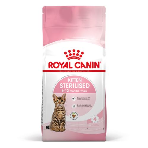 Royal Canin Kitten Sterilised Alimento completo per gattini sterilizzati da 6 a 12 mesi di età