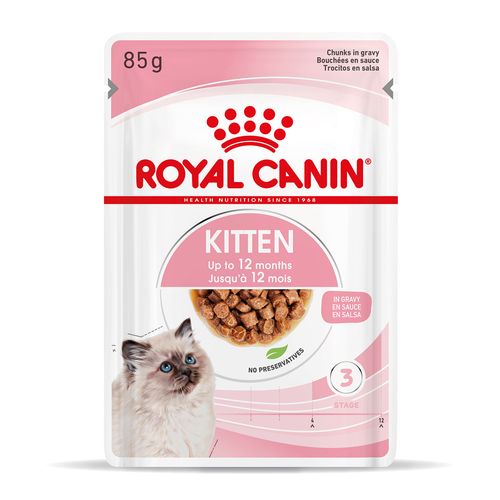 Royal Canin Kitten in Salsa Busta Multipack 48x85G