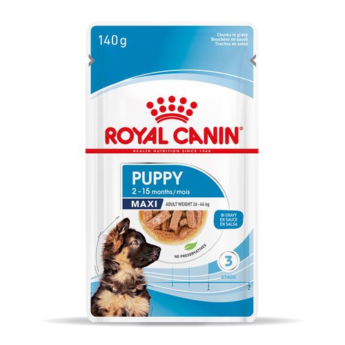 Royal Canin Maxi Puppy Busta Multipack 10x140G