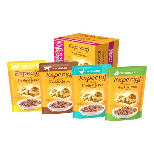 Expecial Cat Prelibatezze Busta Multipack 12x85G