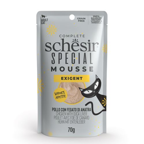 Schesir Special Exigent Cat Busta Multipack 12x70G