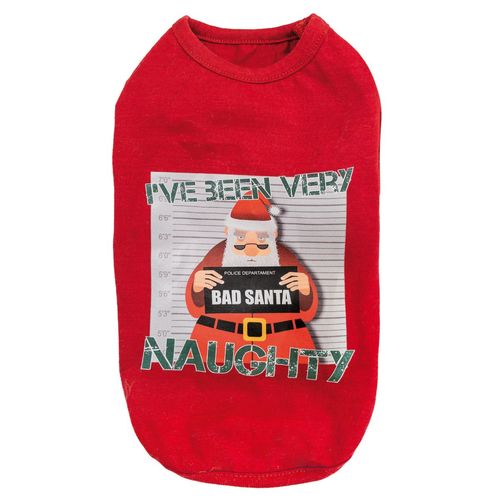 Croci T-shirt Natale Naughty Santa