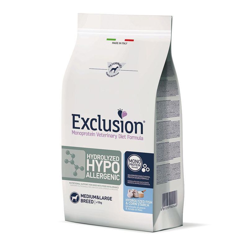 Exclusion-Hypoallergenic-Dog-Medium-Large-Pesce-Idrolizzato-e-Amido-di-Mais-10169688.