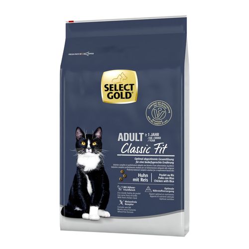 Select Gold Cat Classic Fit Pollame e Riso