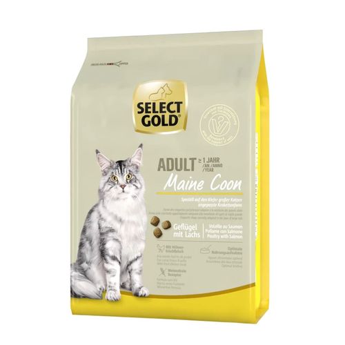 Select Gold Cat Maine Coon Adult Pollame e Salmone