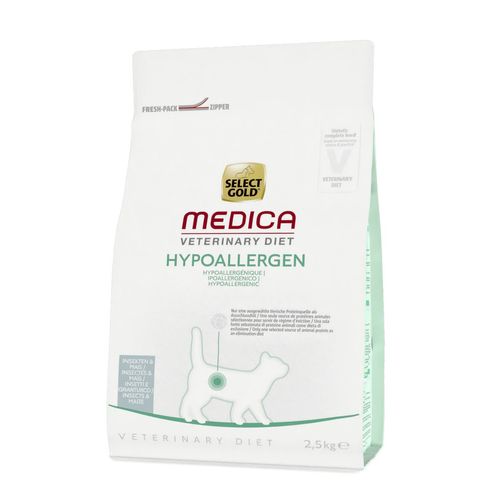 Select Gold Medica Cat Hypoallergenic Insetti e Granturco
