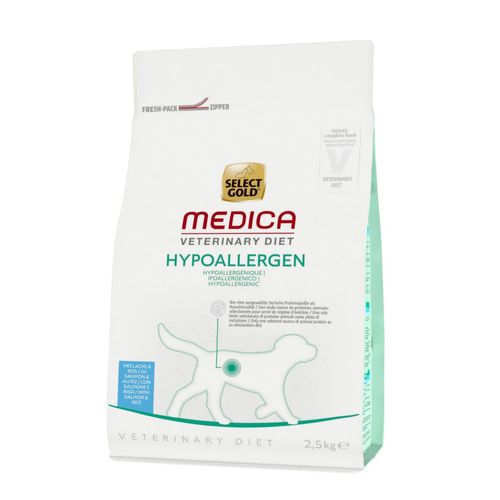 Select Gold Medica Dog Hypoallergenic Salmone e Riso