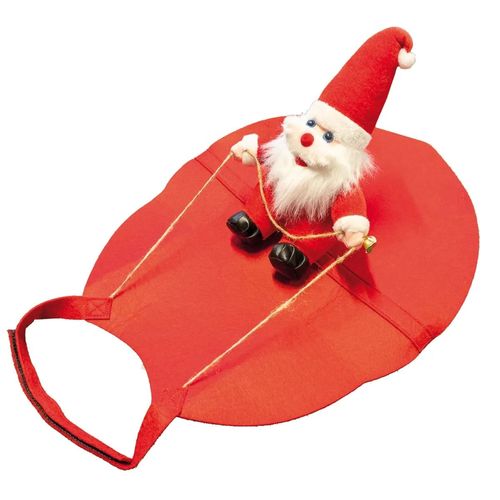 Pettorina di Natale Santa Riding