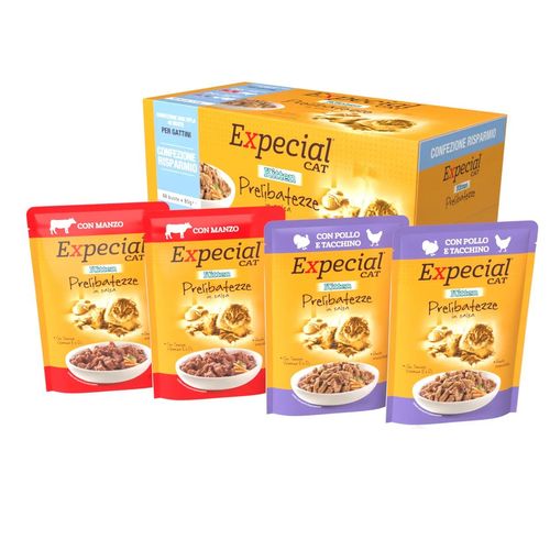 Expecial Kitten Prelibatezze Busta Multipack 48x85G