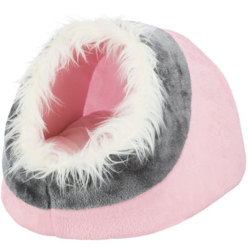 Trixie Cane Cuccia Igloo Minou Peluche Rosa