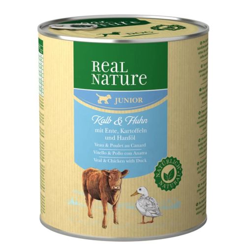 Real Nature Puppy Lattina 800G