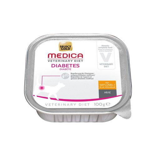 Select Gold Medica Cat Diabetic Vaschetta 100G