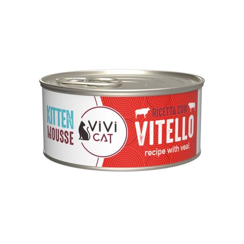 Vivi Cat Kitten Lattina Multipack 24x85G