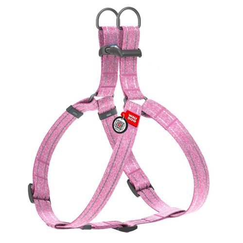 Waudog Pettorina Re-Cotton per Cane Rosa