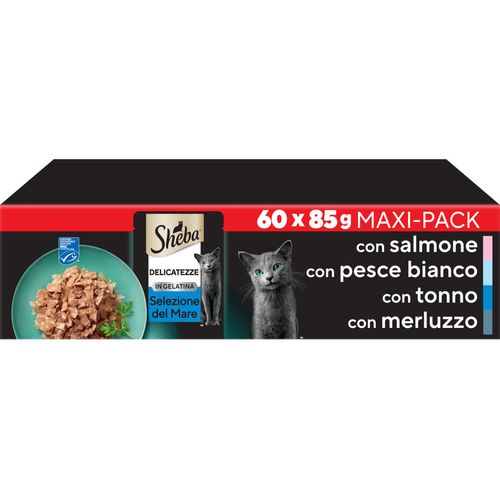 Sheba Delicatezze Cat Busta Multipack 60x85G