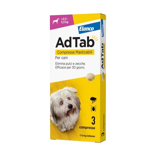 AdTab Compresse Masticabili Cane 112 MG